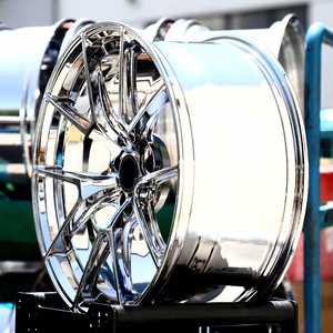 Jantes en alliage Chrome PVD APEX VS-5RS 5x130 pour Ford Mustang <span class=keywords><strong>Bentley</strong></span> <span class=keywords><strong>Continental</strong></span> <span class=keywords><strong>GT</strong></span> Porsche 911 Turbo S Porsche 911 992 - Product Image 3