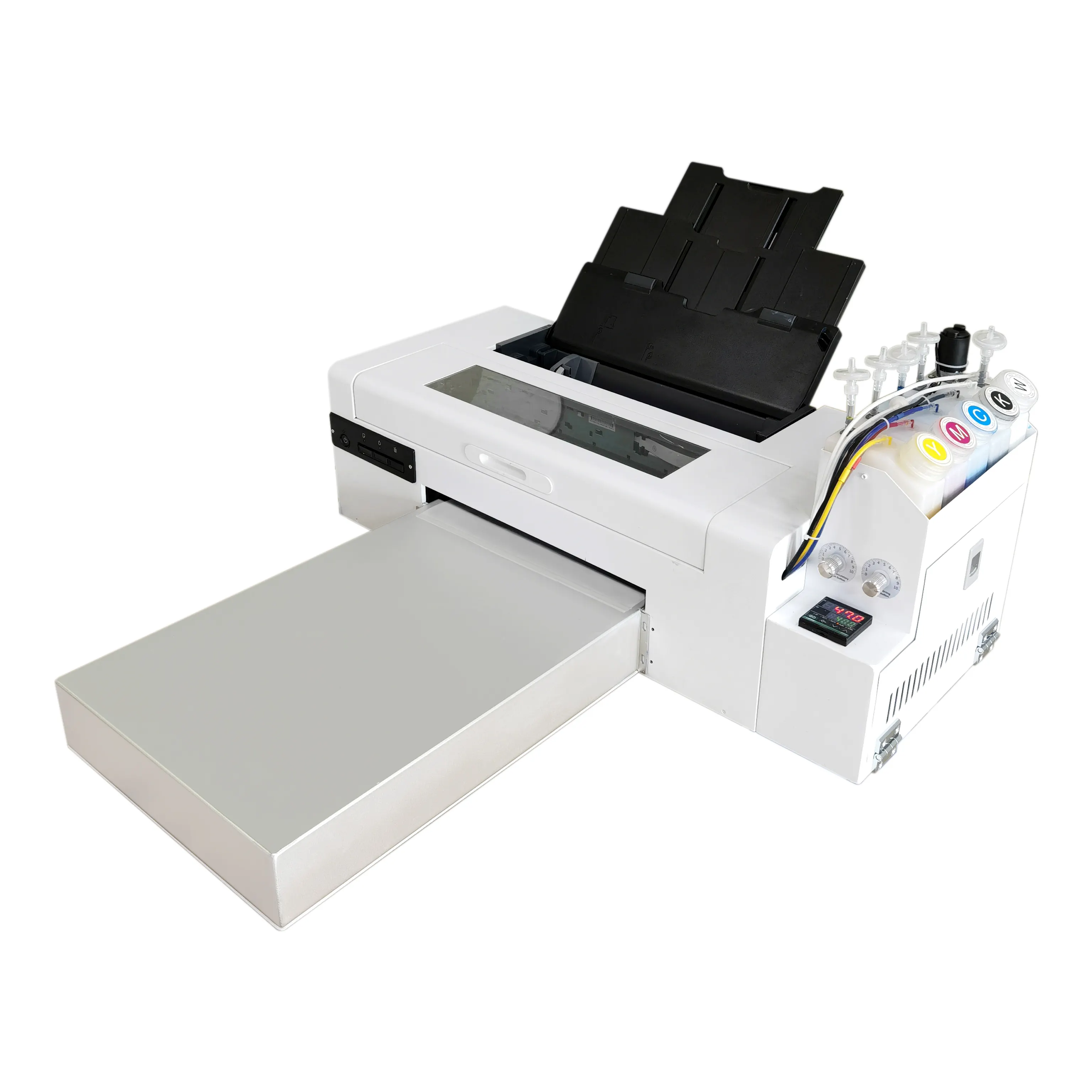 A3 A4 Machine Converted L1800 DTF Printer Pet Film Printer T-shirt printing machine with A4 A3 PET film