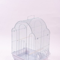 Vente directe usine 2026 – Cage d'élevage moderne et élégante pour canaris, perruches et oiseaux, avec plateau et boîte en plastique – Vente en gros
