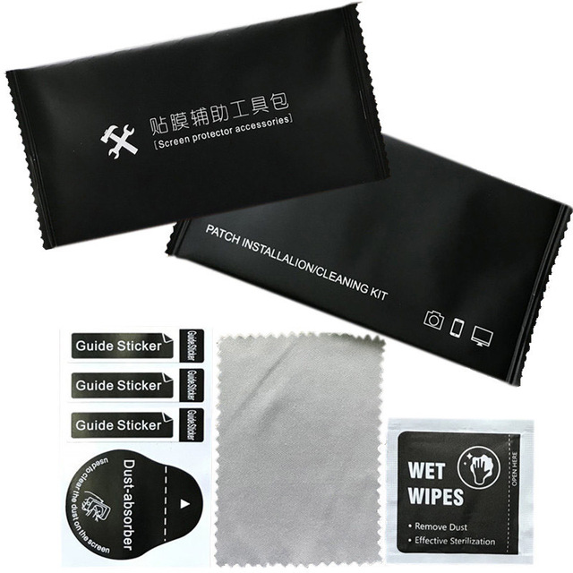 Screen Protector Installation Tool Computer Mobile Phone Digital Camera Cleaning Disinfection Dry and Wet Cloth Cleaning Cloth