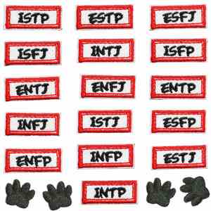 Mini Patch Brodé en Tissu Lettres Anglaises Nouveau Design Dessin Animé Pattes de Chat Décoration DIY pour Sac et Chapeau - Product Image 1