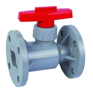 บอลวาล์วหน้าแปลนพีวีซีสําหรับขนาดต่างๆจากประเทศจีน - Product Image 2