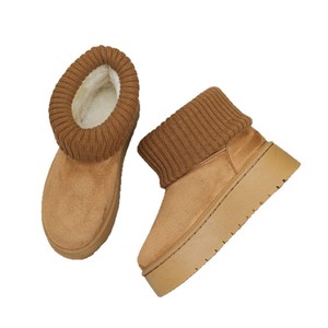 Botas de Nieve de Terciopelo Grueso para Mujer, Botines Cortos, Invierno 2025, Nuevas, Cómodas, Cálidas, Forro de Felpa, Punta Redonda, Estilo <span class=keywords><strong>UG</strong></span> - Product Image 5