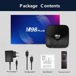 Usine fournissant M98 Plus TV Box Amlogic S905W2 Android 11.0 décodeur avec 4G/5G double Wifi prise en charge 4K HDR - Product Image 2