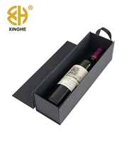 Boîte cadeau pour vin avec logo imprimé personnalisé, boîte en papier pour vin, boîte en papier pour bouteille de vin, emballage cadeau pour verre à vin