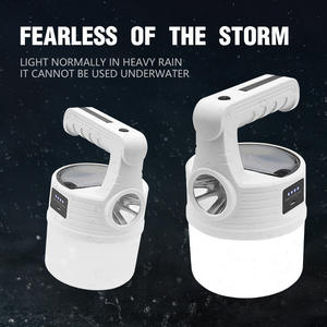 Linterna Solar LED Portátil para Camping, Luz de Emergencia para Exteriores, Iluminación para Tiendas de Campaña, Uso en Mercados Nocturnos - Product Image 5