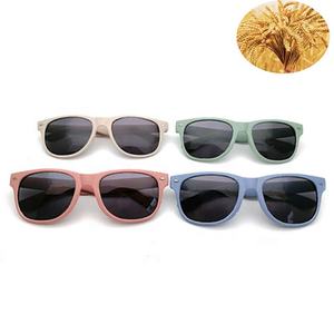 <span class=keywords><strong>Gafas</strong></span> <span class=keywords><strong>de</strong></span> <span class=keywords><strong>sol</strong></span> con logotipo personalizado para hombre y <span class=keywords><strong>mujer</strong></span>, nuevo Material, pajitas <span class=keywords><strong>de</strong></span> trigo, <span class=keywords><strong>de</strong></span> plástico Degradable, recicladas, 2021 - Product Image 2