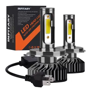 Infitary New Design Hoch leistung Super Bright 180W 30000LM H4 H1 H11 Auto lampen wasserdicht IP68 H7 9005 9006 LED-Scheinwerfer für Auto