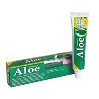Ensemble de dentifrice blanchissant à l'aloe vera personnalisé, élimine la plaque dentaire, prévient les caries, contient du dentifrice antibactérien à base de plantes
