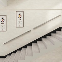 Système de rampe d'escalier moderne de luxe Rampe d'escalier en métal Rampe d'escalier amovible Rampe Vlcable Extérieur
