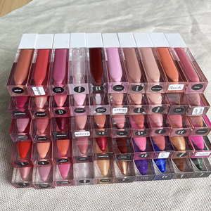 Brillant à lèvres personnalisé Logo personnalisé Emballage de gros Rouge à lèvres brun crémeux végan mat imperméable Crayon vendeur de crayon Crayon Crayon à lèvres personnalisé - Product Image 1