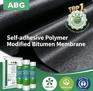 Feuille d'étanchéité en asphalte modifié auto-adhésive anti-humidité avec fonction de pré-couche, membrane imperméable pour fondation en béton - Product Image 3