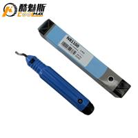Coolmax CT-207 Juego de herramientas manuales industriales OEM para desbarbar, raspar y biselar, cortador de bordes de plástico y metal para bricolaje