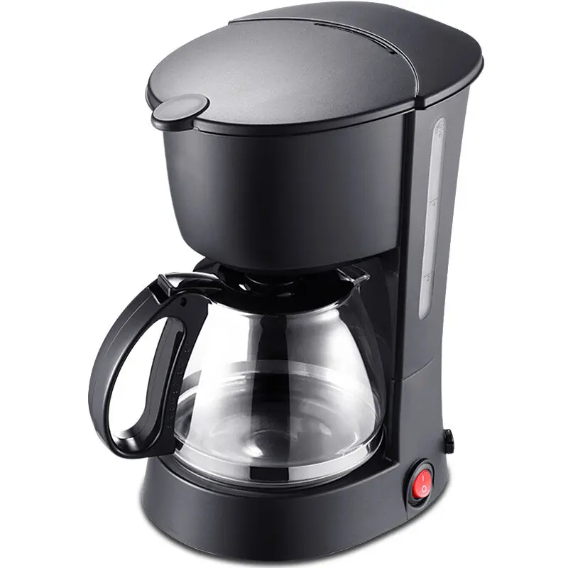 Professional Small American Drip Coffee Maker 600ml Automatic Heat Preservation Coffee Maker With Grinder Machine