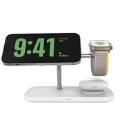 Nouveau chargeur sans fil magnétique rapide 15W tout-en-un pour téléphone, montre et écouteurs, en alliage de zinc de qualité supérieure AFY, tendance actuelle.