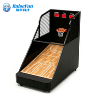 Machine de tir au basket-ball mobile commerciale pour adultes MuchFun, montée sur camion, jeu d'arcade classique à monnayeur, directement de l'usine