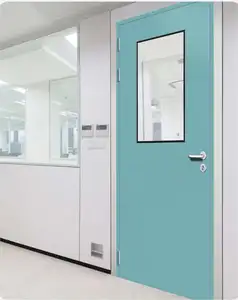 Factory Price Stainless Steel Security Doors Hospital Room Clean Room Partition Door For Clinic