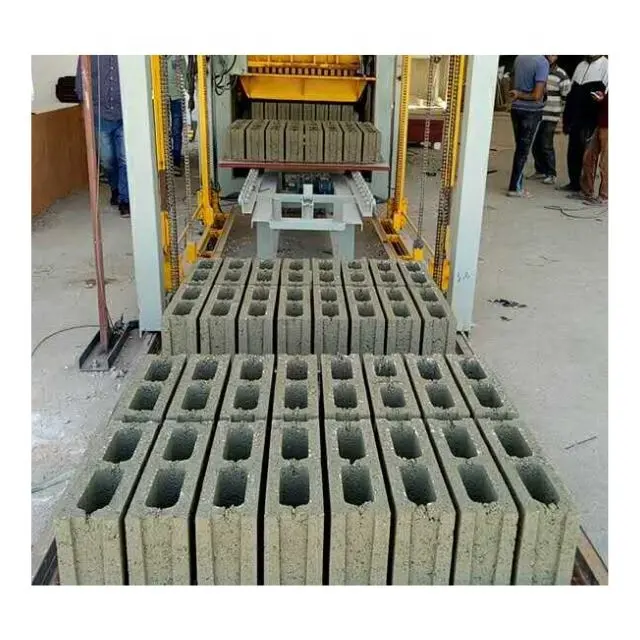 QT8-15 Fully Automatic Hydraulic Interlocking Concrete Block Machine Used Making Machine for Cement Hollow Brick Making Machine