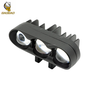Projecteur LED 3 yeux en aluminium, phare à 3 lentilles pour motos, ampoule LED, projecteur pour motos Kawasaki <span class=keywords><strong>GTO</strong></span> - Product Image 5