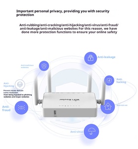 Nhà máy trực tiếp unr030n 5G Wi-Fi 6 3000Mbps tốc độ cao 4 ăng ten băng tần kép phủ sóng toàn bộ nhà 360 ° Bộ định tuyến <span class=keywords><strong>wifi</strong></span> không có điểm chết - Product Image 4