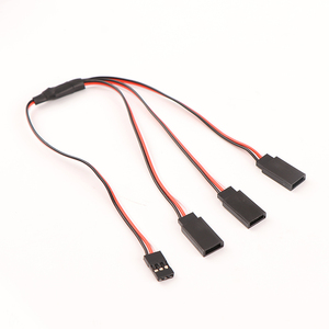 Y jenis Servo kabel Splitter kawat ekstensi memimpin 150mm 200mm 300mm 500mm 1 sampai <span class=keywords><strong>3</strong></span> Servo ekstensi elektronik - Product Image 1