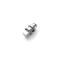 OMKA MS210-2 Serrure à cylindre en alliage de zinc pour armoires électriques industrielles Armoires de communication Appareillage de commutation Autres occasions