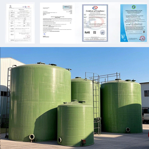 Fabricación profesional Gran almacenamiento de agua industrial Químico FRP Tubo compuesto 220V GRP Fabricante - Product Image 2