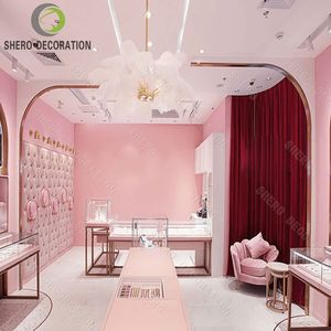 Conception d'intérieur de bijouterie, service de rénovation de bijouterie commerciale sur mesure, décoration moderne de bijouterie - Product Image 3