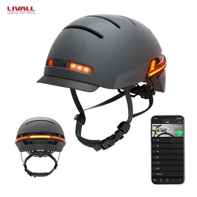 LIVALL BH51M Neo akıllı vizörlü kask ve kentsel sürme için hoparlörlü telefon