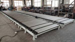 Heavy Duty Automatische Overdracht Euro Pallet Handling Ketting Aangedreven Live Roller Transportband Met Groot Laadvermogen - Product Image 3