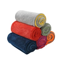 Serviette de lavage professionnelle torsadée haute densité pour voiture, chiffon de detailing sans traces pour l'entretien de la carrosserie automobile