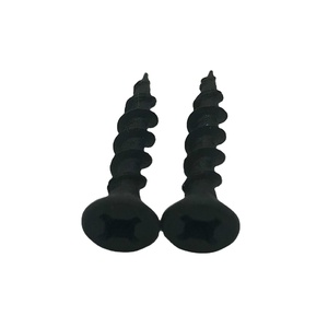 Vis à cloison sèche à tête de bugle <span class=keywords><strong>Phil</strong></span> Drive phosphatées noires durcies vis autotaraudeuses ST3.5X16 pour la construction - Product Image 5