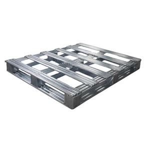 Bán Hot Công Nghiệp Nhiệm Vụ Nặng Nề <span class=keywords><strong>Stackable</strong></span> Phẳng Euro Kích Thước Duy Nhất Phải Đối Mặt Kim Loại Lưu Trữ Khay Kim Loại Thép <span class=keywords><strong>Pallet</strong></span> - Product Image 1
