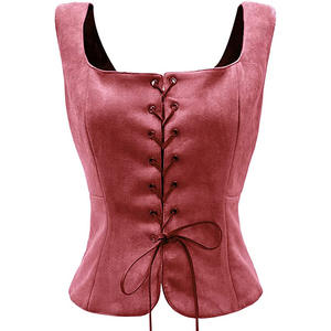 Corsetto Rinascimentale da Donna con Lacci, Bustino Vintage, Top per Costume da Pirata - Product Image 4
