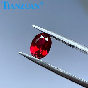 TIANZUAN joyería corindón sintético gemas con inclusión dentro el cultivo de rubíes en la Tiara de laboratorio - Product Image 1