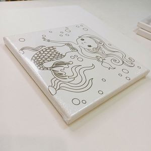 Pintura por Números de Princesa para Niñas, con Impresión a un Solo Color, para Dibujar en Casa en Familia - Product Image 2