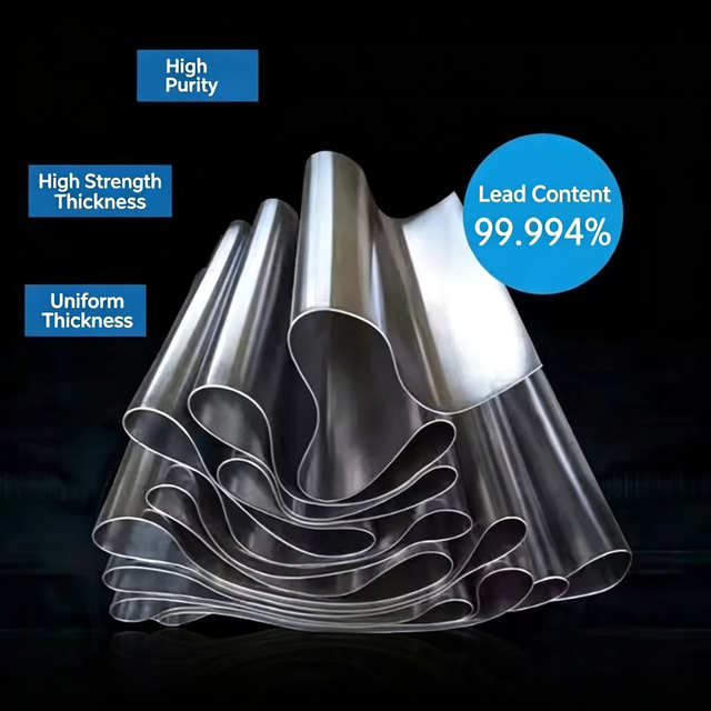 High Density High Purity Radiation Shielding Lead Sheets for Hospital X-Ray CT DR Dental Room Protection
