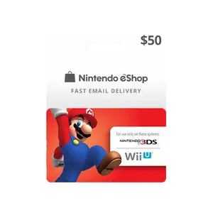 Tarjeta de regalo para Nintendo eShop, interruptor de región de EE. UU., 50 USD