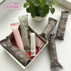 Produits en gros très abordables, fabricants personnalisés, tampons biodégradables certifiés GOTS, applicateur en canne à sucre, <span class=keywords><strong>tampon</strong></span> vaginal - Product Image 4