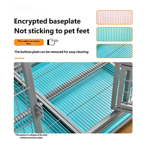 <span class=keywords><strong>Jaula</strong></span> <span class=keywords><strong>para</strong></span> Perros Madre e Hijo <span class=keywords><strong>para</strong></span> Razas Grandes, Golden Retrievers, Labradores, Interior y Exterior, Doble Puerta, Plegable - Product Image 4