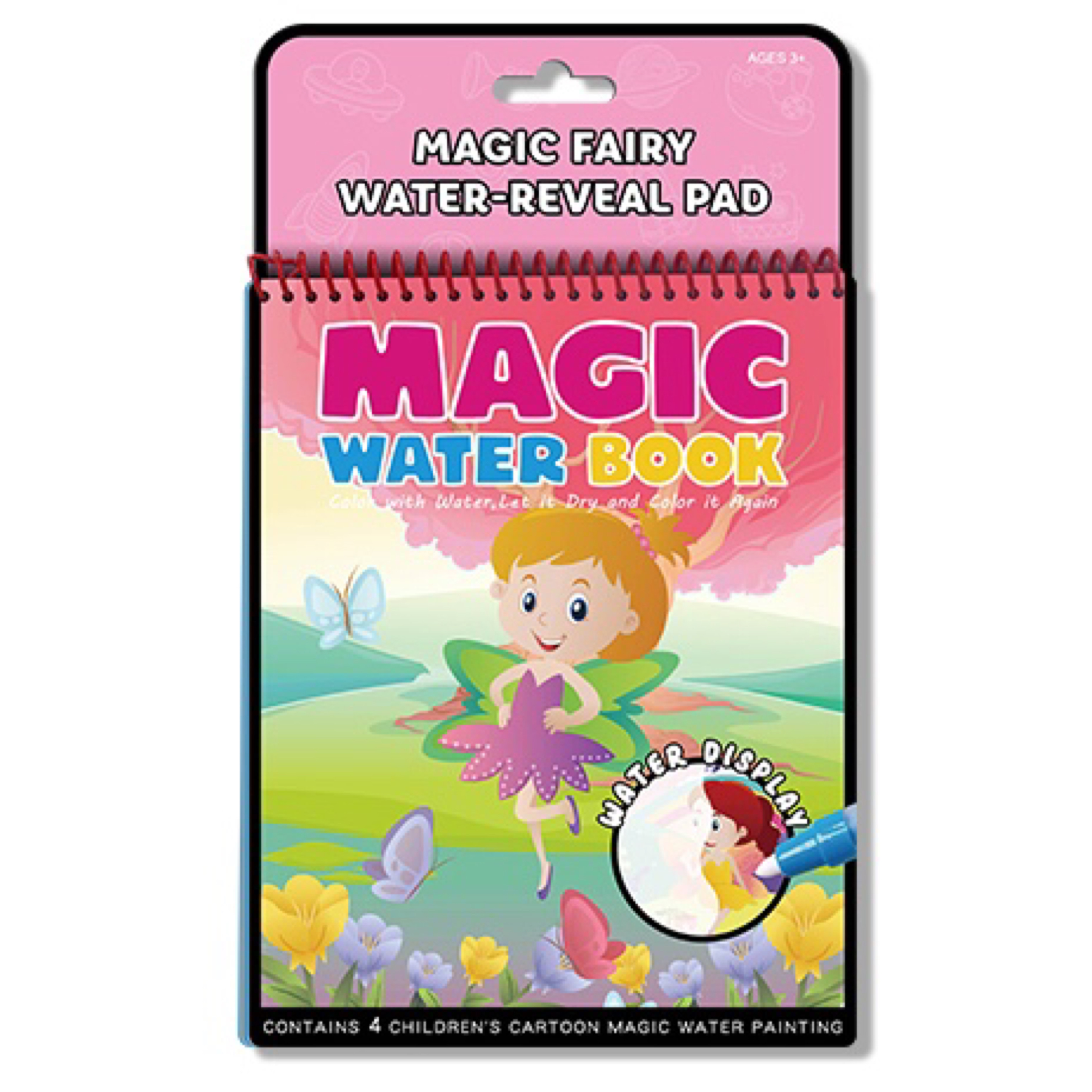 2021 новая образовательная игрушка, лидер продаж, волшебная раскраска, книга для рисования, книга для рисования водой с ручкой для детей