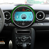 Autorradio de Coche Route con Android y 8 Núcleos para BMW Mini Cooper R56 R60, GPS de 9 Pulgadas con Luz Ambiental y Carplay Inalámbrico