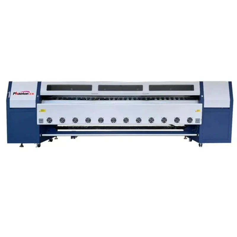 Phaeton KT Konica 512I Printhead Printer 3.2M Digital Vinyl Flex Banner Solvent Printer/Plotter/Mesin Cetak