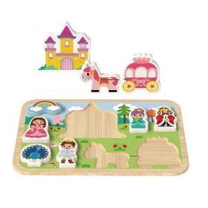 <span class=keywords><strong>3D</strong></span> Montessori Early Education Château coloré Jeu de <span class=keywords><strong>puzzle</strong></span> en <span class=keywords><strong>bois</strong></span> pour enfants - Product Image 3