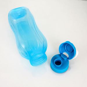 Gourde en plastique 2,0 L couleur unie avec bouchon push-pull, compatible eau bouillante, écologique, avec corde, pour sports de plein air, camping, excursions, passe au lave-vaisselle - Product Image 3