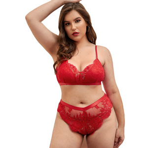 Vimiqing - Ensembles de lingerie sexy pour femmes grandes tailles, strings en dentelle, soutiens-gorge et culottes - Fabricant et grossiste - Product Image 5