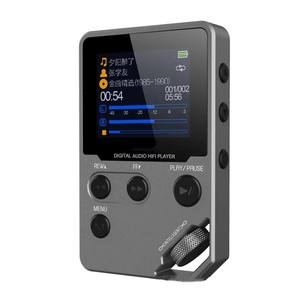 เครื่องเล่น MP3ลอสเลสสุด HiFi แบบมืออาชีพเครื่องเล่นเพลงดิจิตอลอัลลอยสังกะสีเครื่องเล่นเพลงถอดรหัส DAC วิทยุ FM เครื่องบันทึกเสียง - Product Image 1
