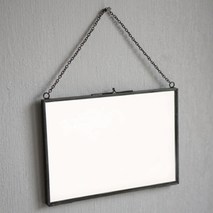 Double Sided Stainless Steel & Glass <b>8x6</b> Antique Gold Digital Printing 1 Color <b>Photo</b> Picture <b>Frame</b> - Product Image 2
