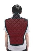 Gilet chauffant de massage intelligent gilet de massage corporel coussin d'acupuncture de massage coussinets filaires