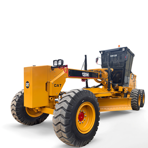 รถเกรดเดอร์ CAT รุ่น 120H สีเหลือง อุปกรณ์ก่อสร้าง - Product Image 1